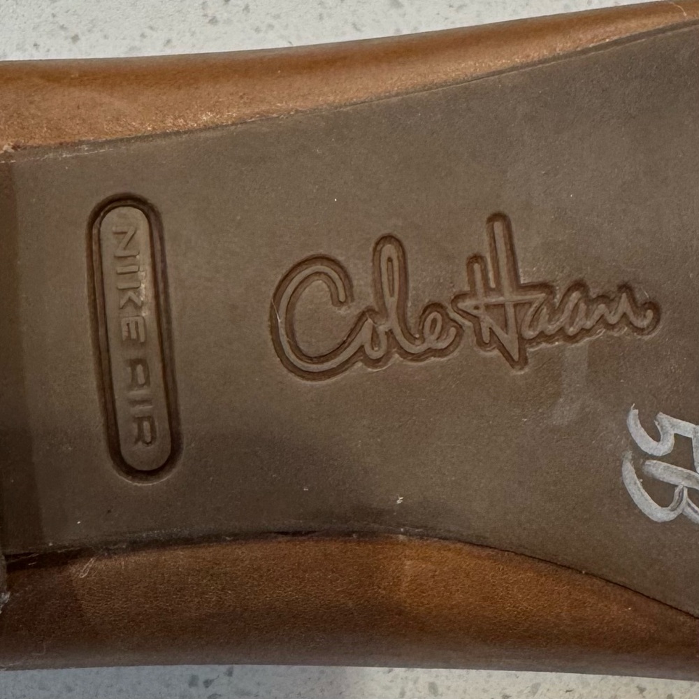 Cole Haan Nike Air Brown Leather Loafers - Picture 7 of 7